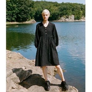 Wray Quinn dress black lace small nwot